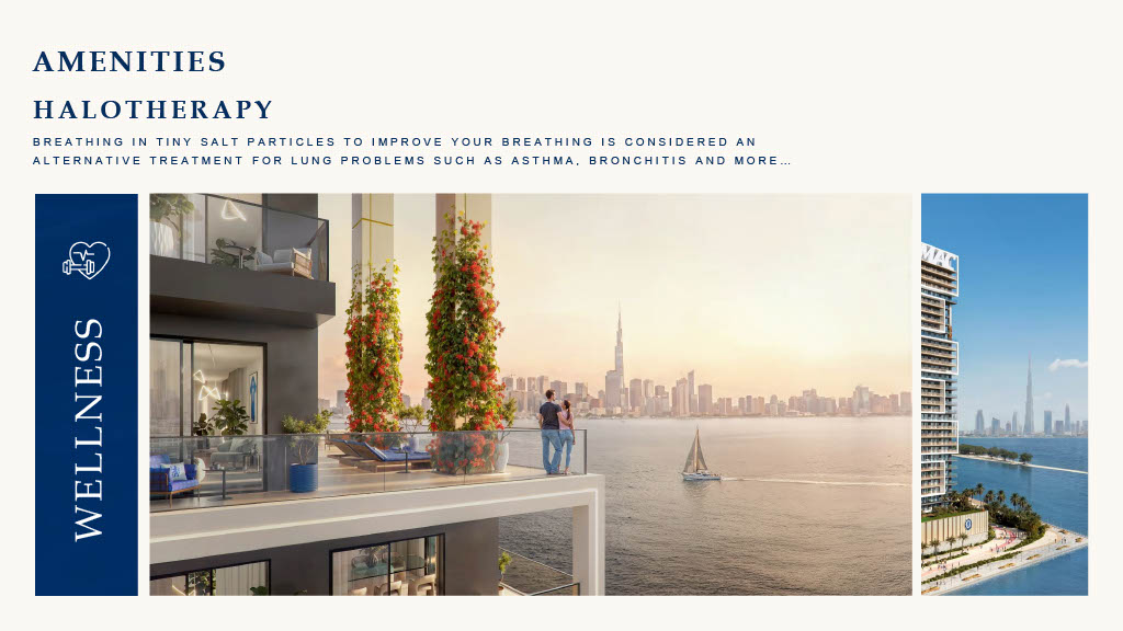 Halotherapy wellness amenity at Chelsea Residences