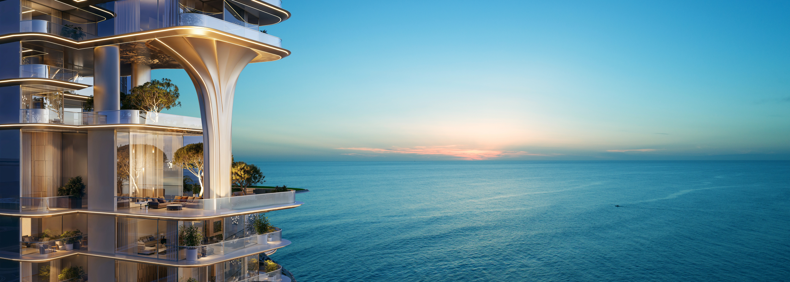 Exterior architecture of Breez by Danube