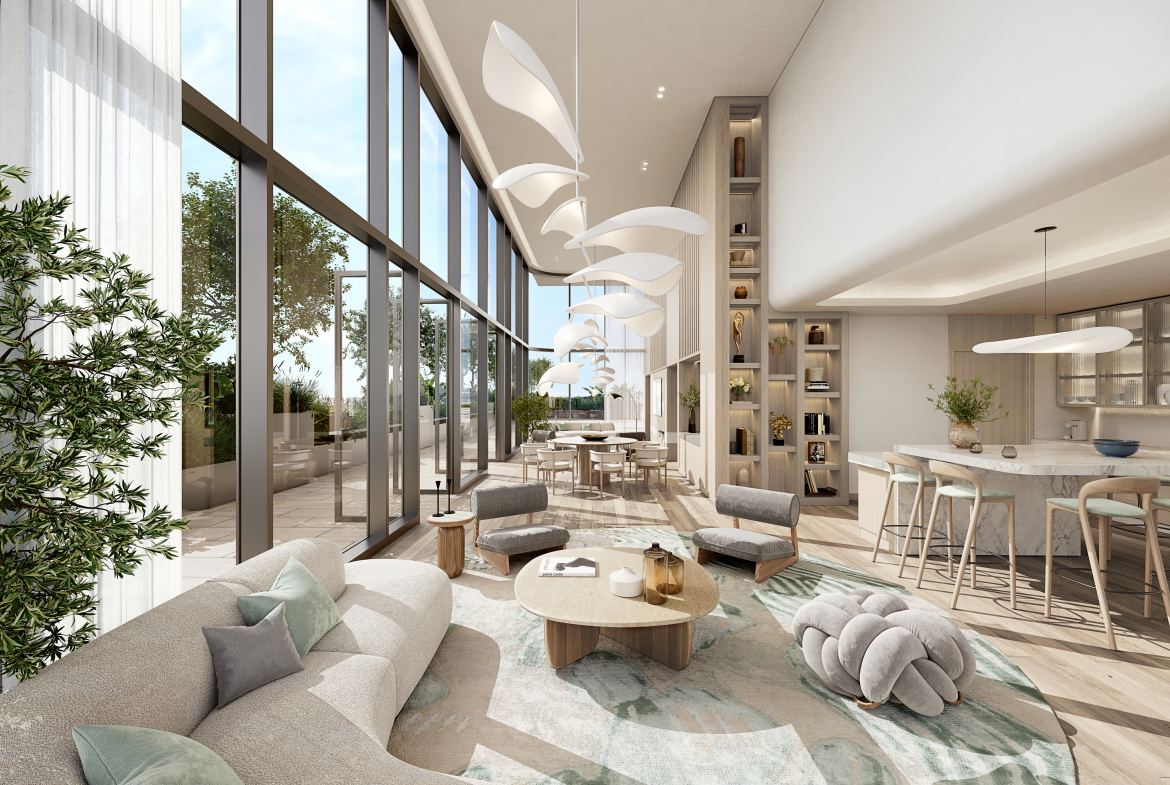 One River Point residents' clubhouse
