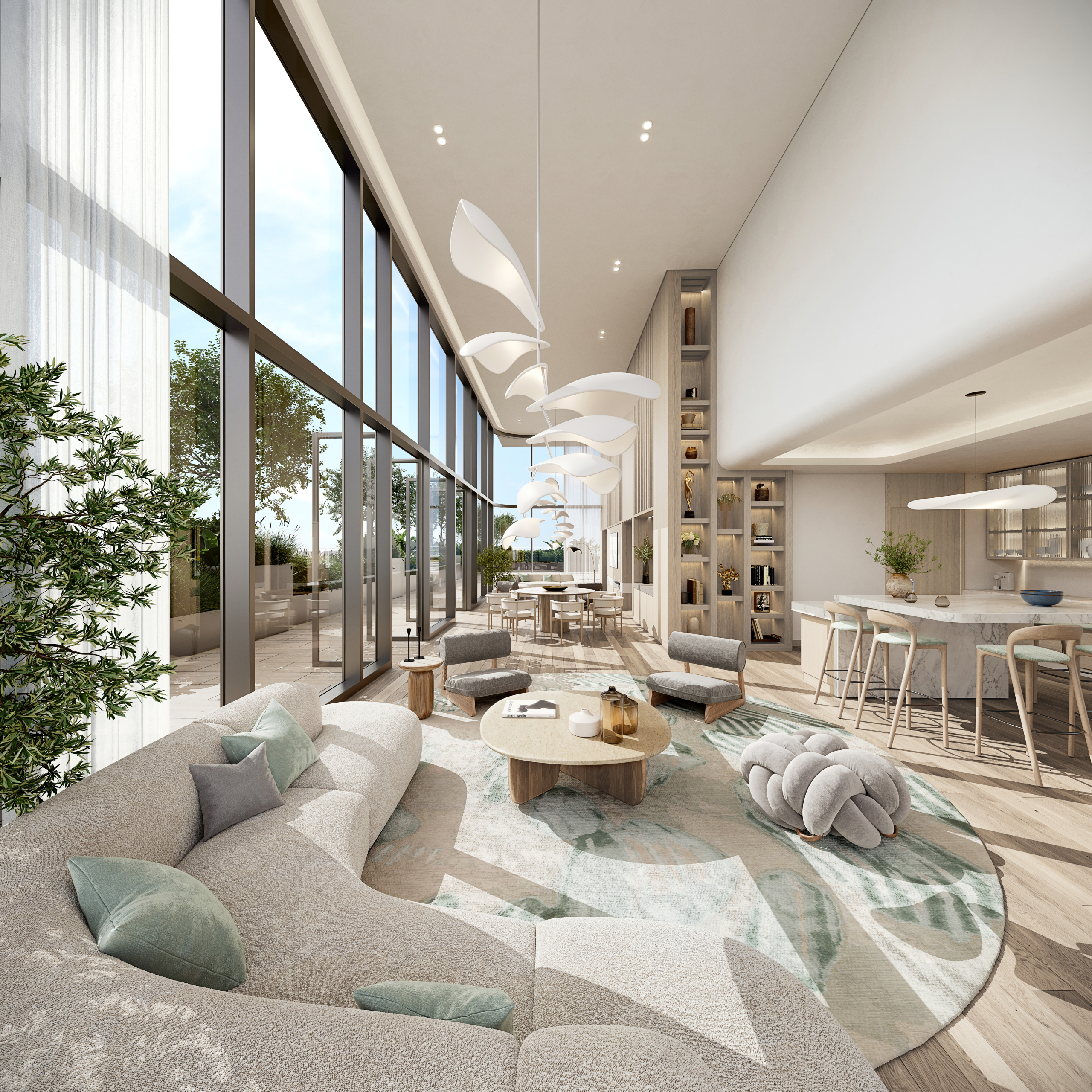 One River Point residents' clubhouse