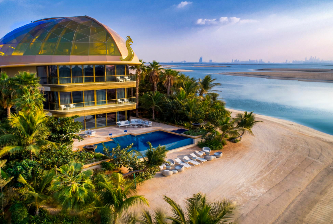 Sweden Beach Palace waterfront exterior at The Heart of Europe
