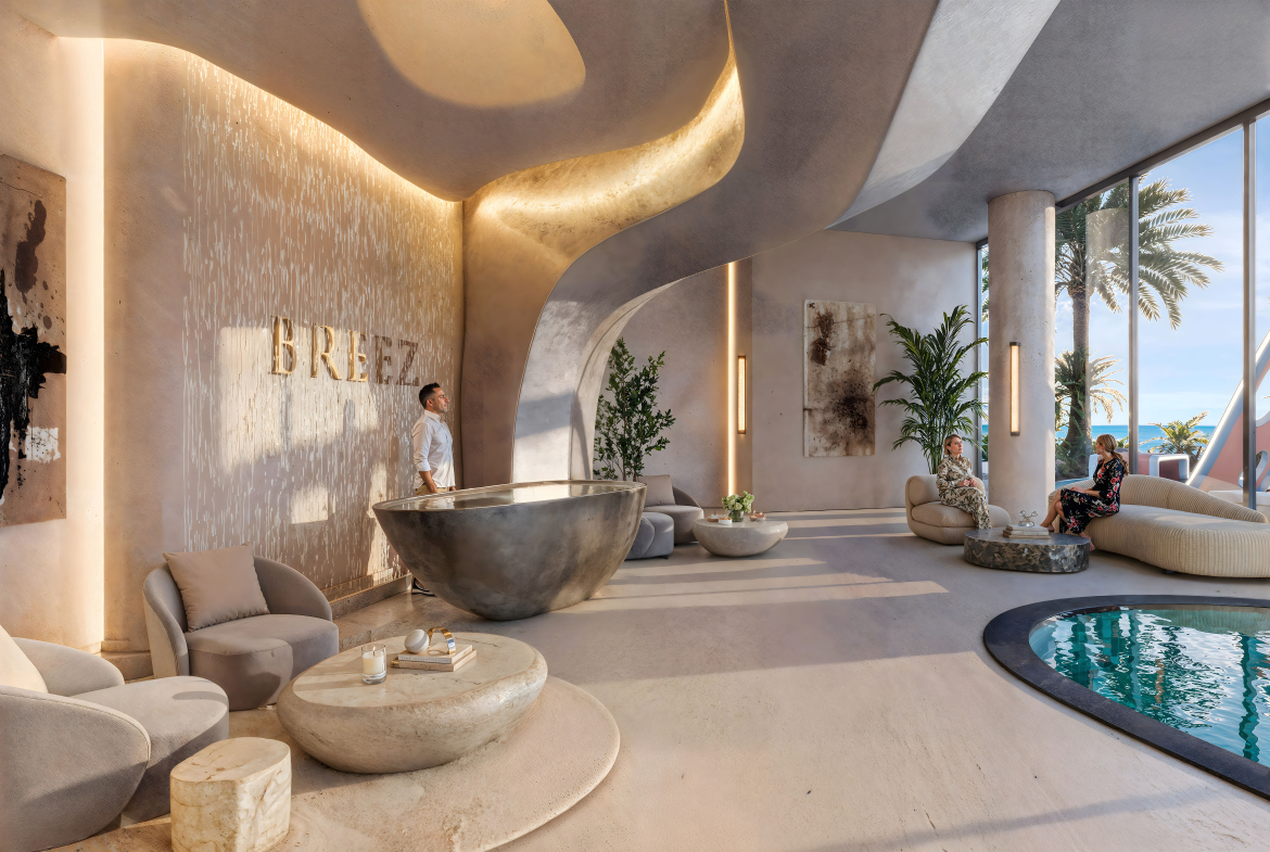 Spa and wellness amenity at Breez by Danube