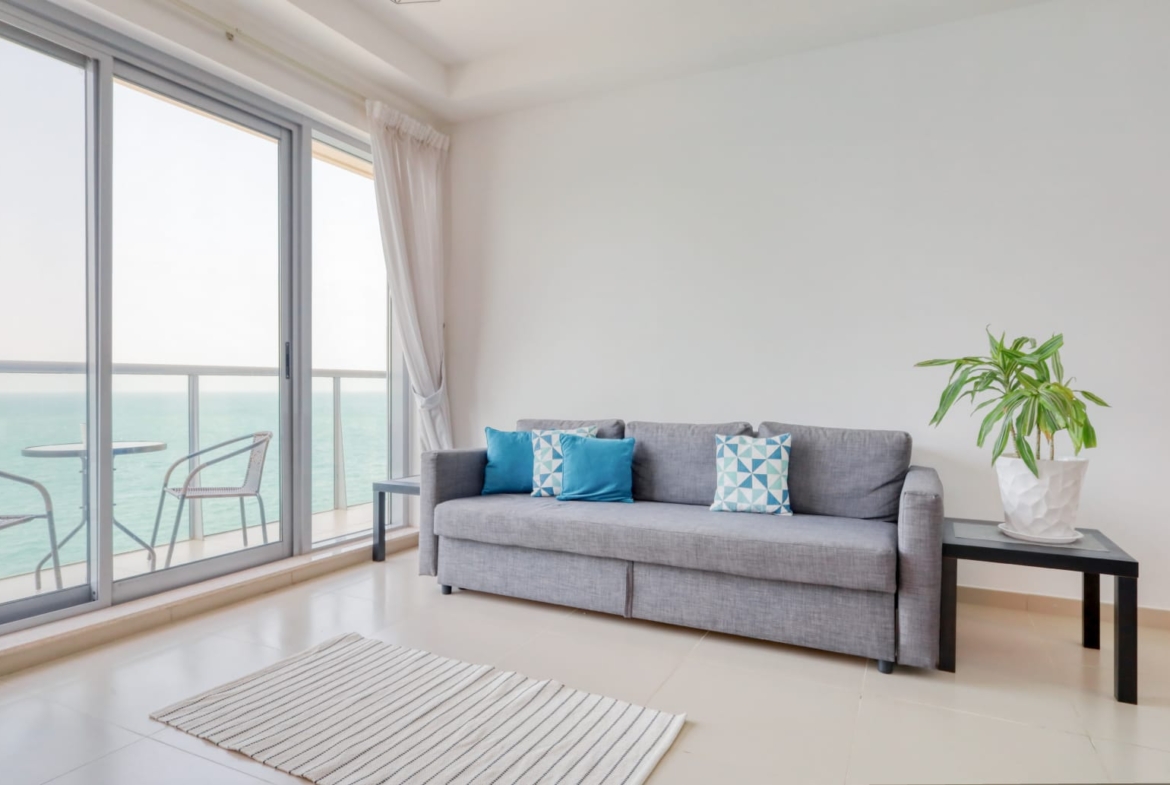 Full Sea View | 1BR | Furnished | Chiller Free, Pacific Al Marjan Island