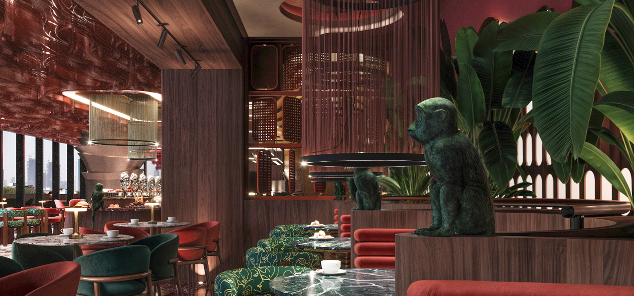NH Collection Al Marjan Island signature restaurant interior
