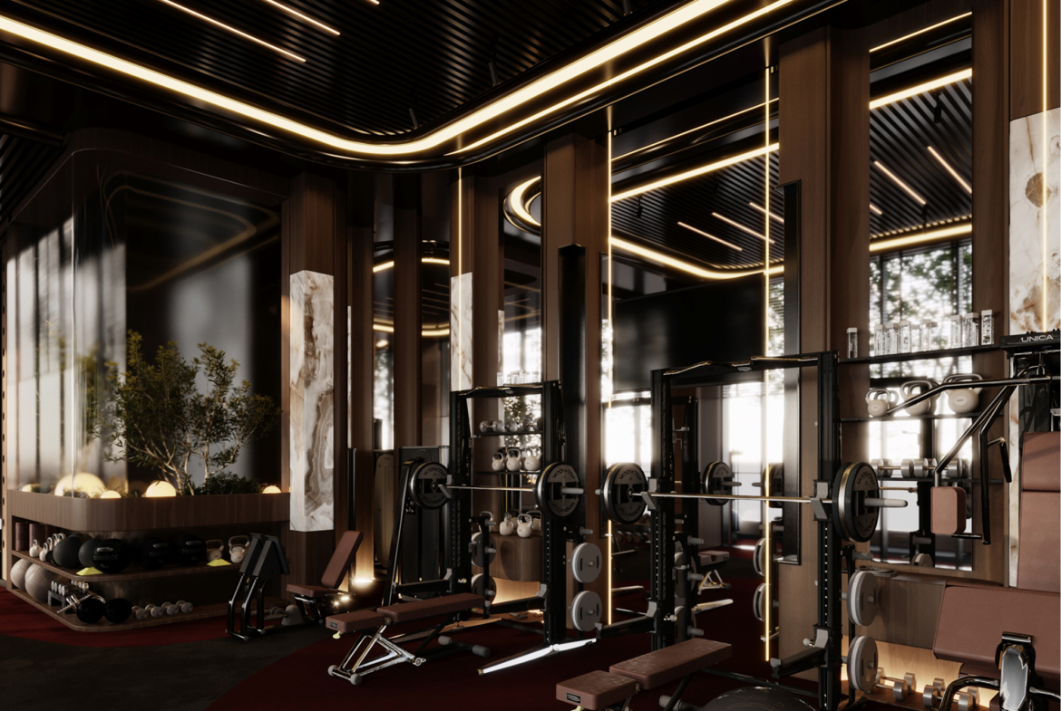 NH Collection resident gym and fitness centre interior