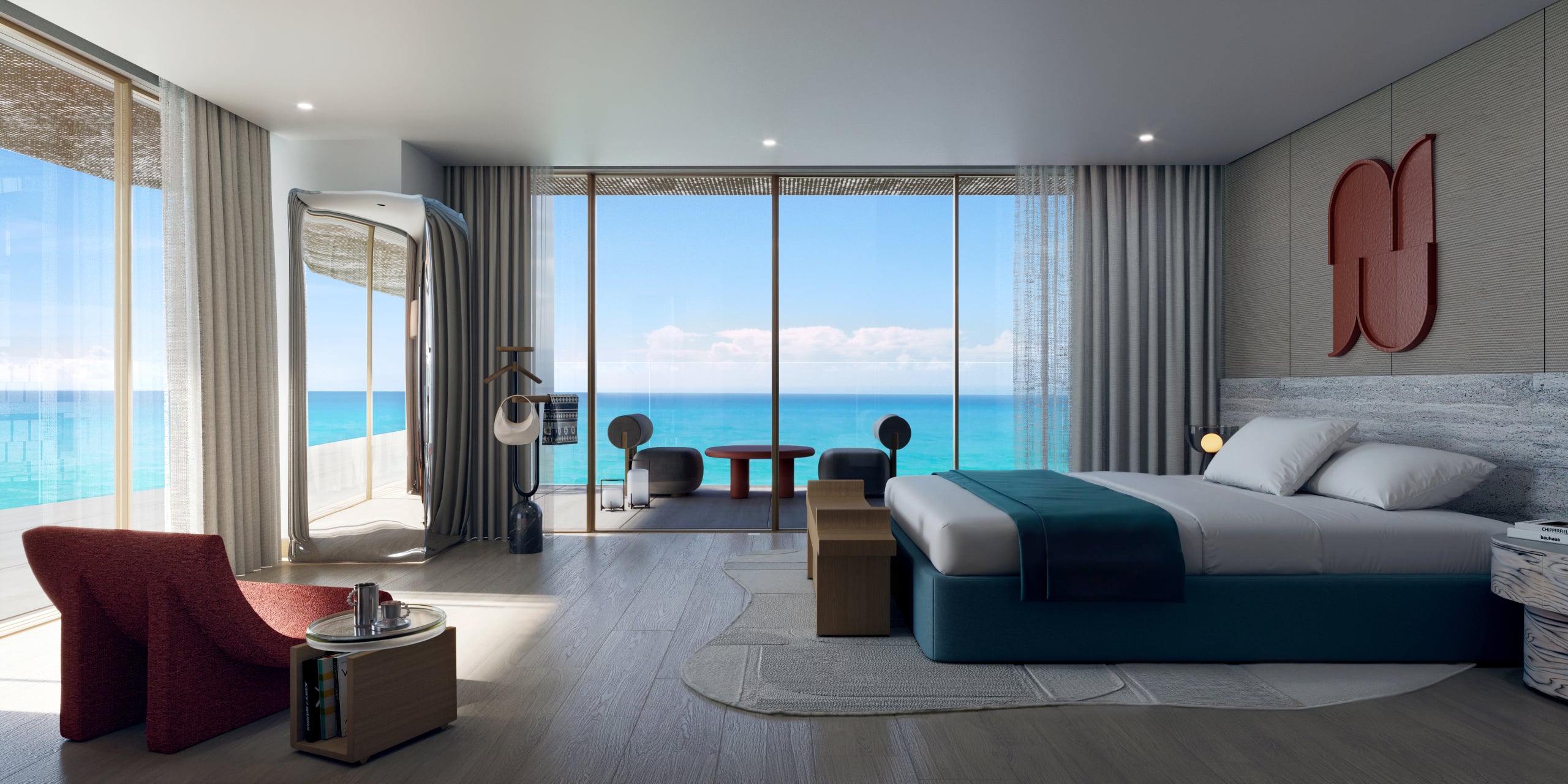 4 Bedroom Beachfront Townhouse 4 Bedroom Luxury Residence — Mondrian AlMarjan Island Residences