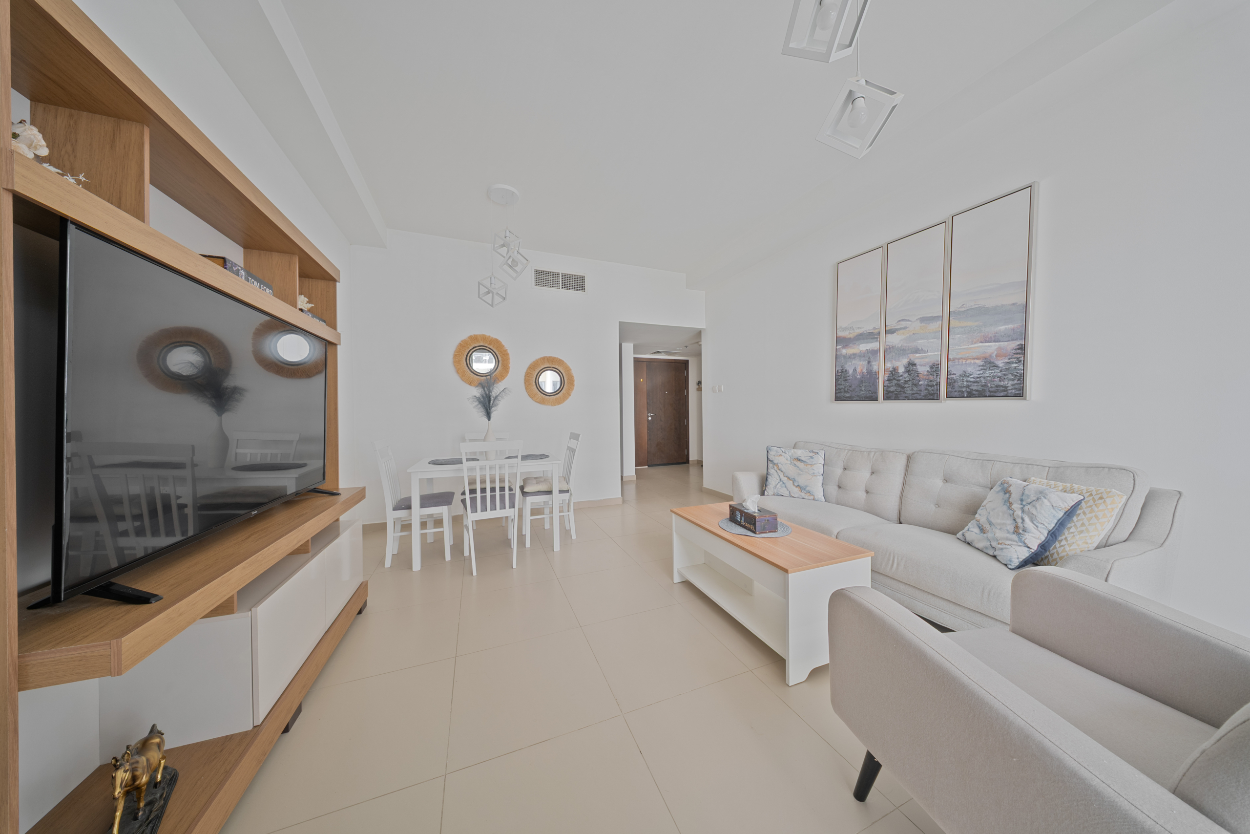 Price Reduced! | Ocean View | 1BR Fully Furnished, Pacific Marjan Island