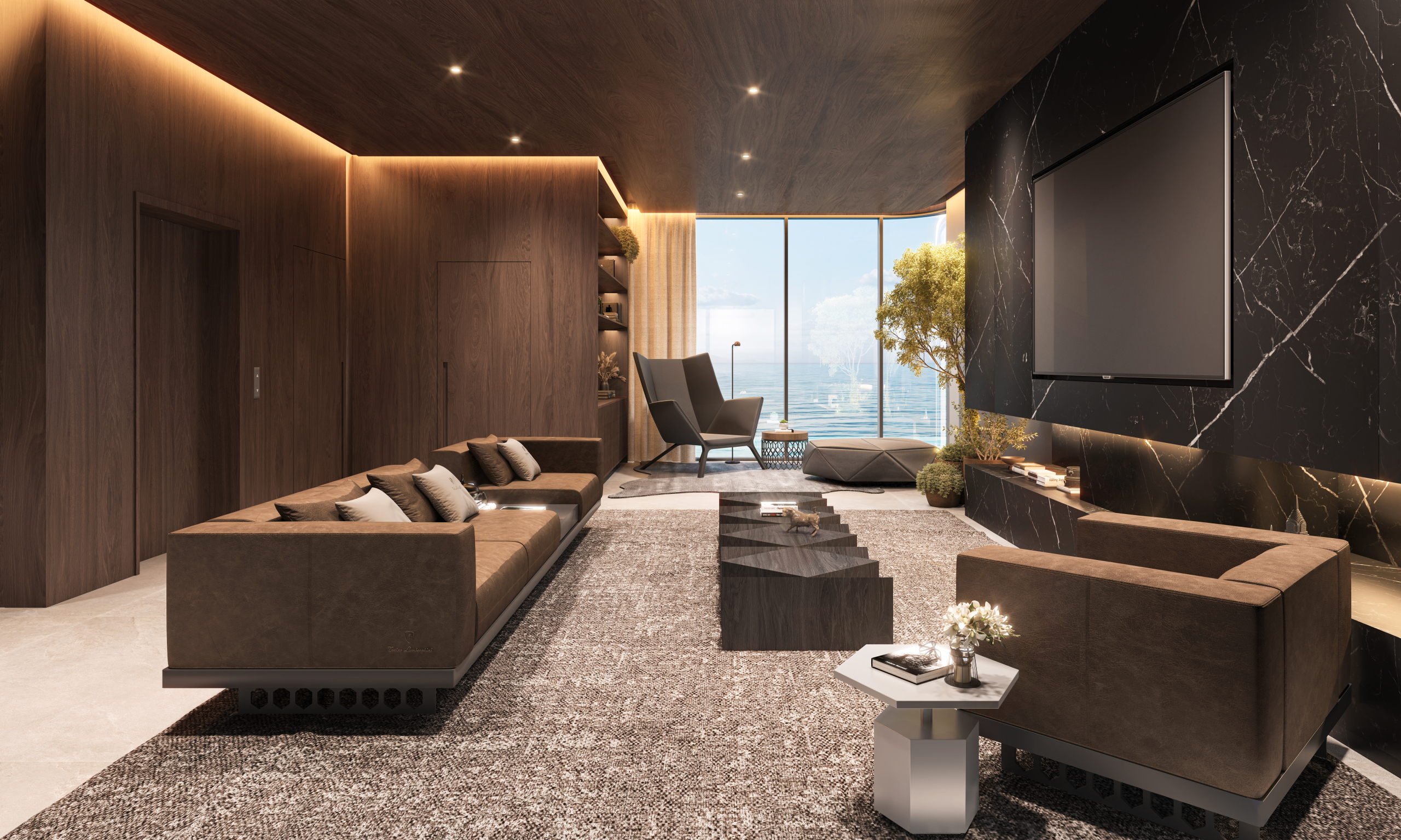 1 Bedroom Apartment — Tonino LamborghiniResidences by BNW, Al Marjan Island