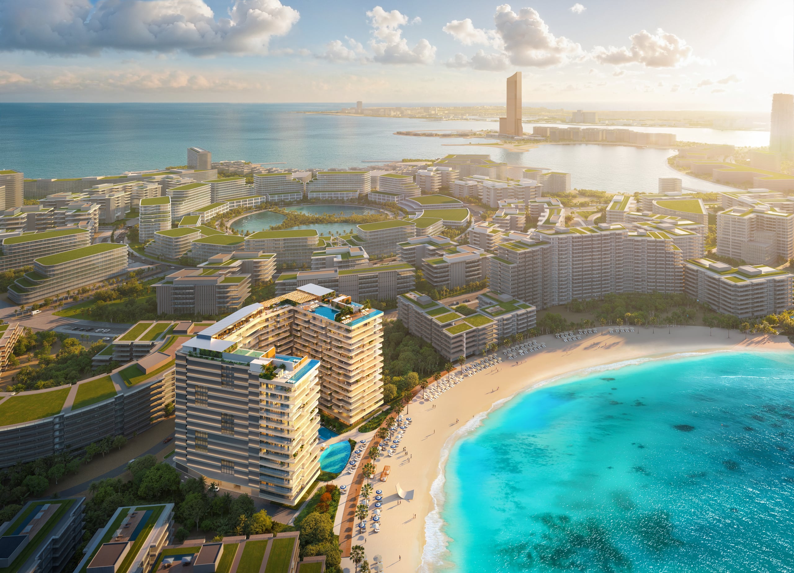 Mondrian Al Marjan Arial 4 Bedroom Luxury Residence — Mondrian AlMarjan Island Residences