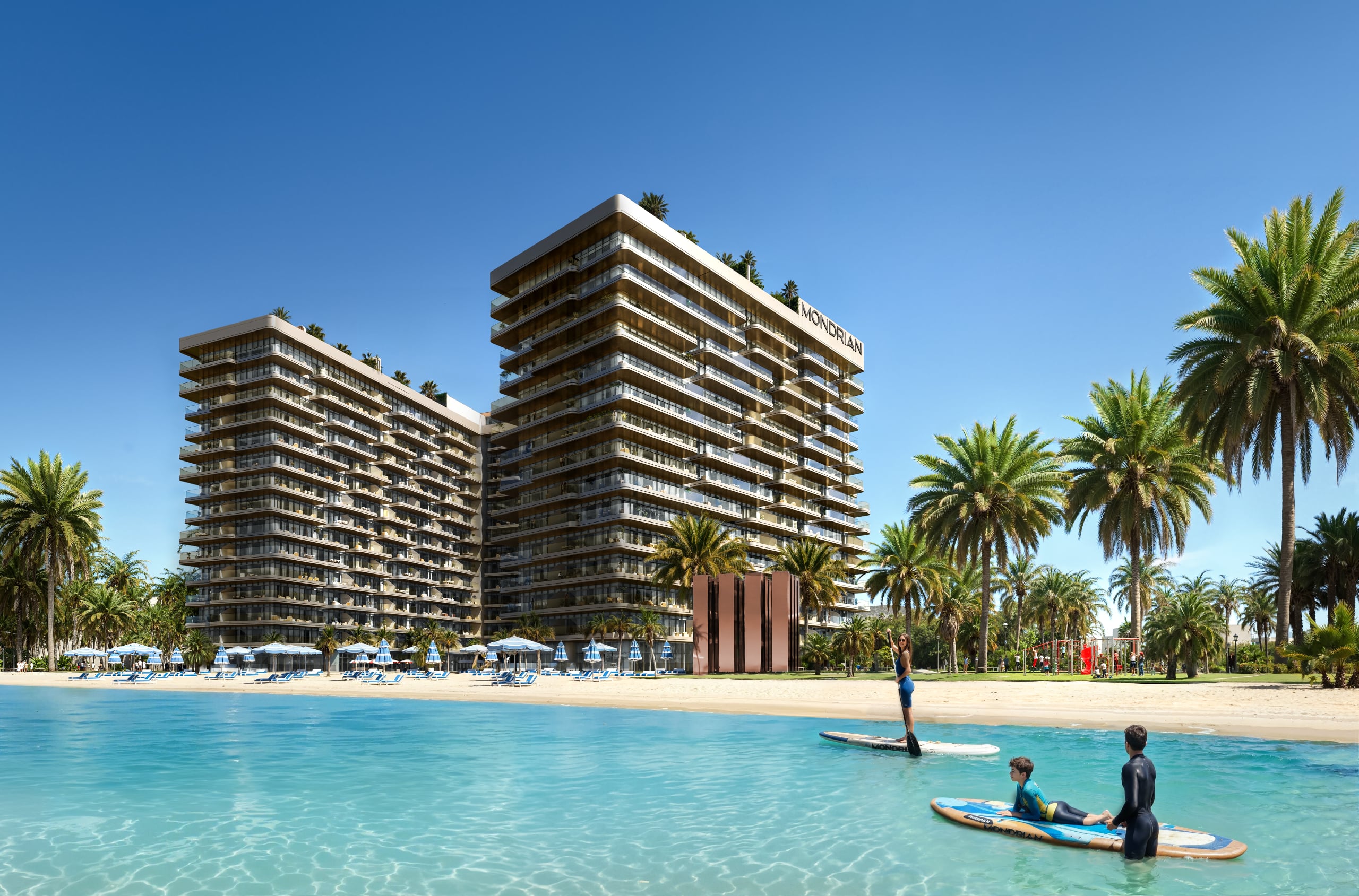Mondrian Beach 4 Bedroom Luxury Residence — Mondrian AlMarjan Island Residences