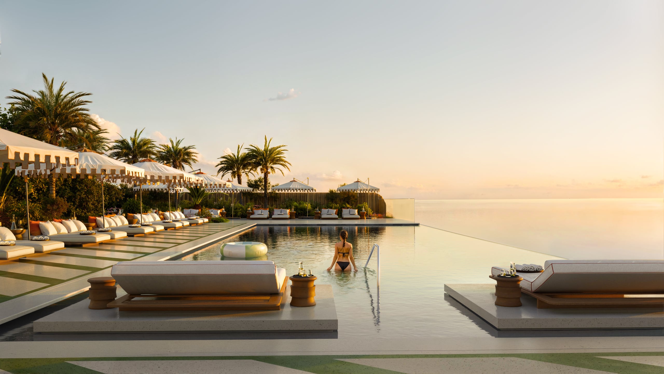 Mondrian Pool – Day 4 Bedroom Luxury Residence — Mondrian AlMarjan Island Residences