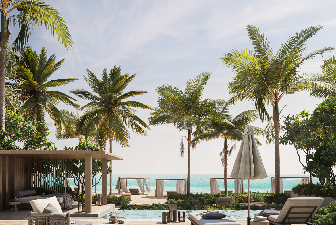 4 Bedroom Luxury Residence — Nobu Residences,Al Marjan Island