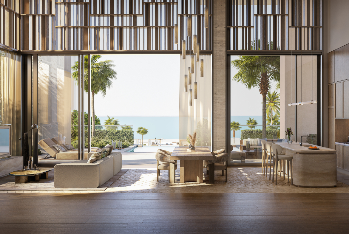 4 Bedroom Luxury Residence — Nobu Residences,Al Marjan Island