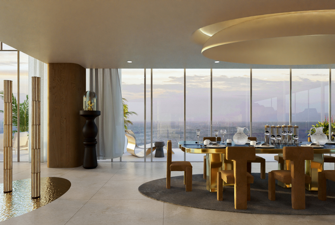 4 Bedroom Luxury Residence — Mondrian AlMarjan Island Residences