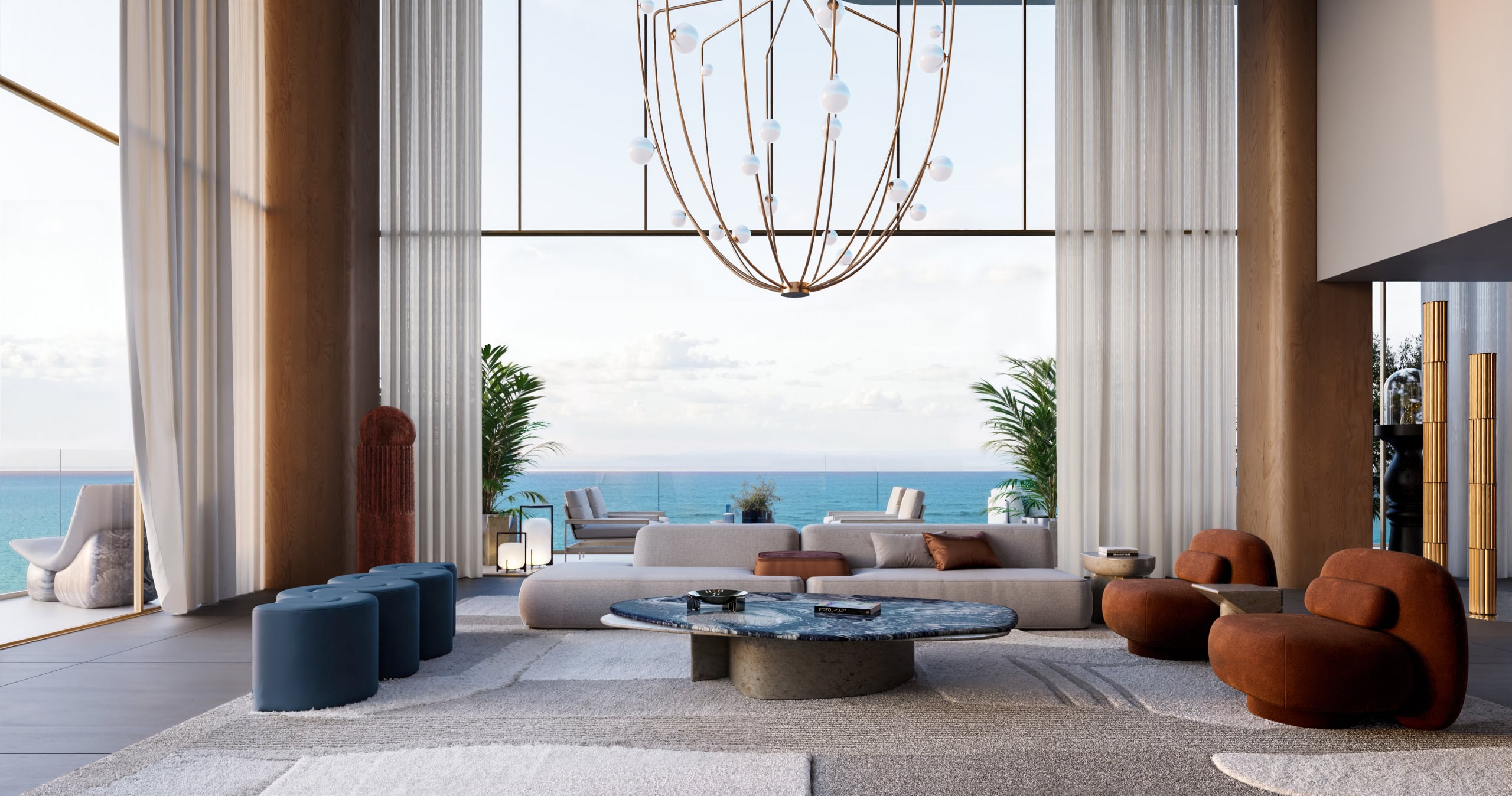 Penthouse Living 4 Bedroom Luxury Residence — Mondrian AlMarjan Island Residences