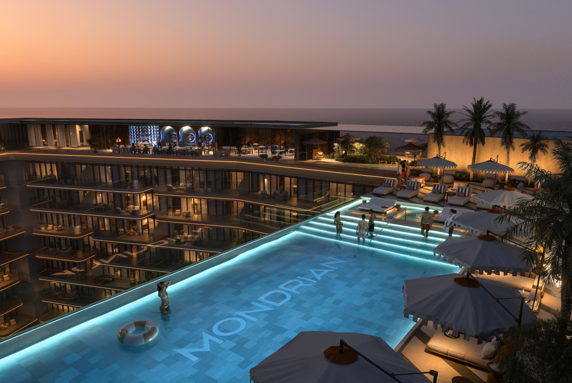 4 Bedroom Luxury Residence — Mondrian AlMarjan Island Residences