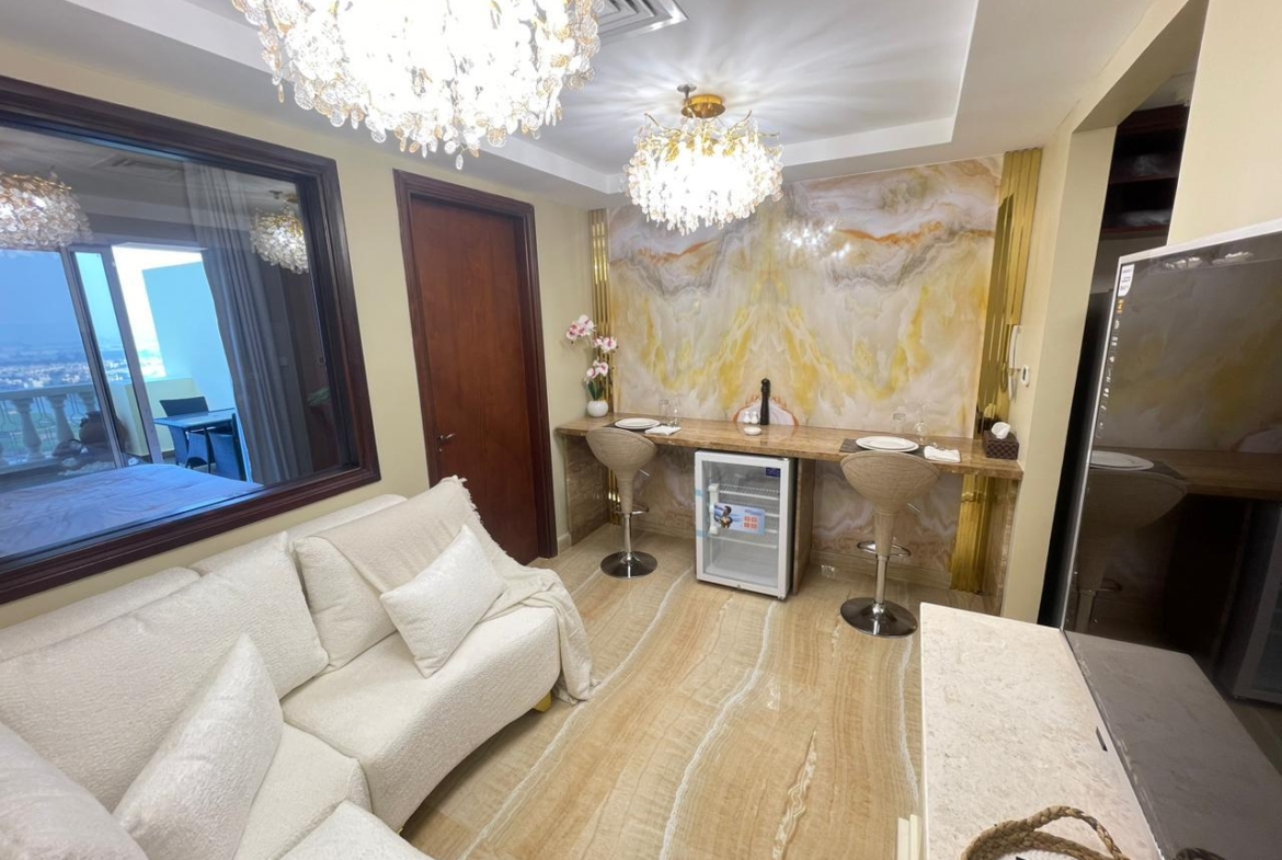 Studio Apartment | Huge Balcony | Golf & Lagoon Views – Al Hamra Village