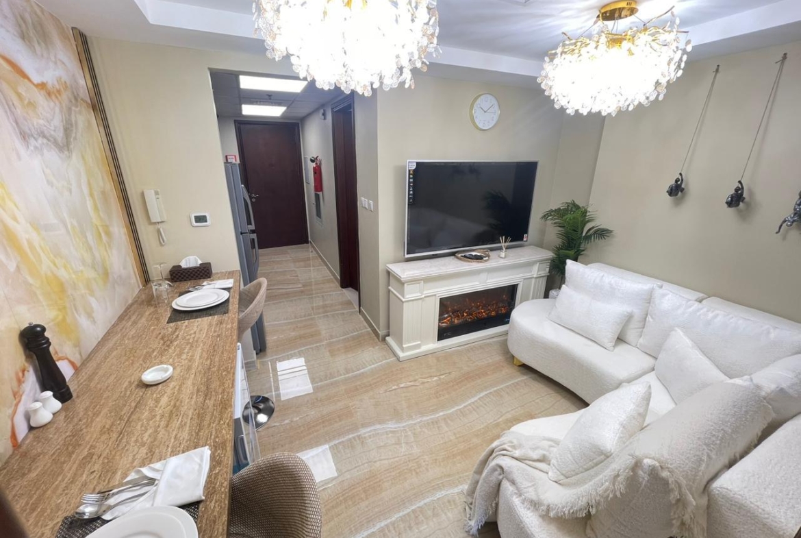 Studio Apartment | Huge Balcony | Golf & Lagoon Views – Al Hamra Village