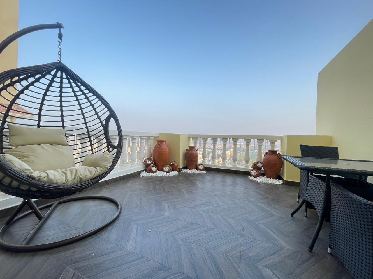 Studio Apartment | Huge Balcony | Golf & Lagoon Views – Al Hamra Village