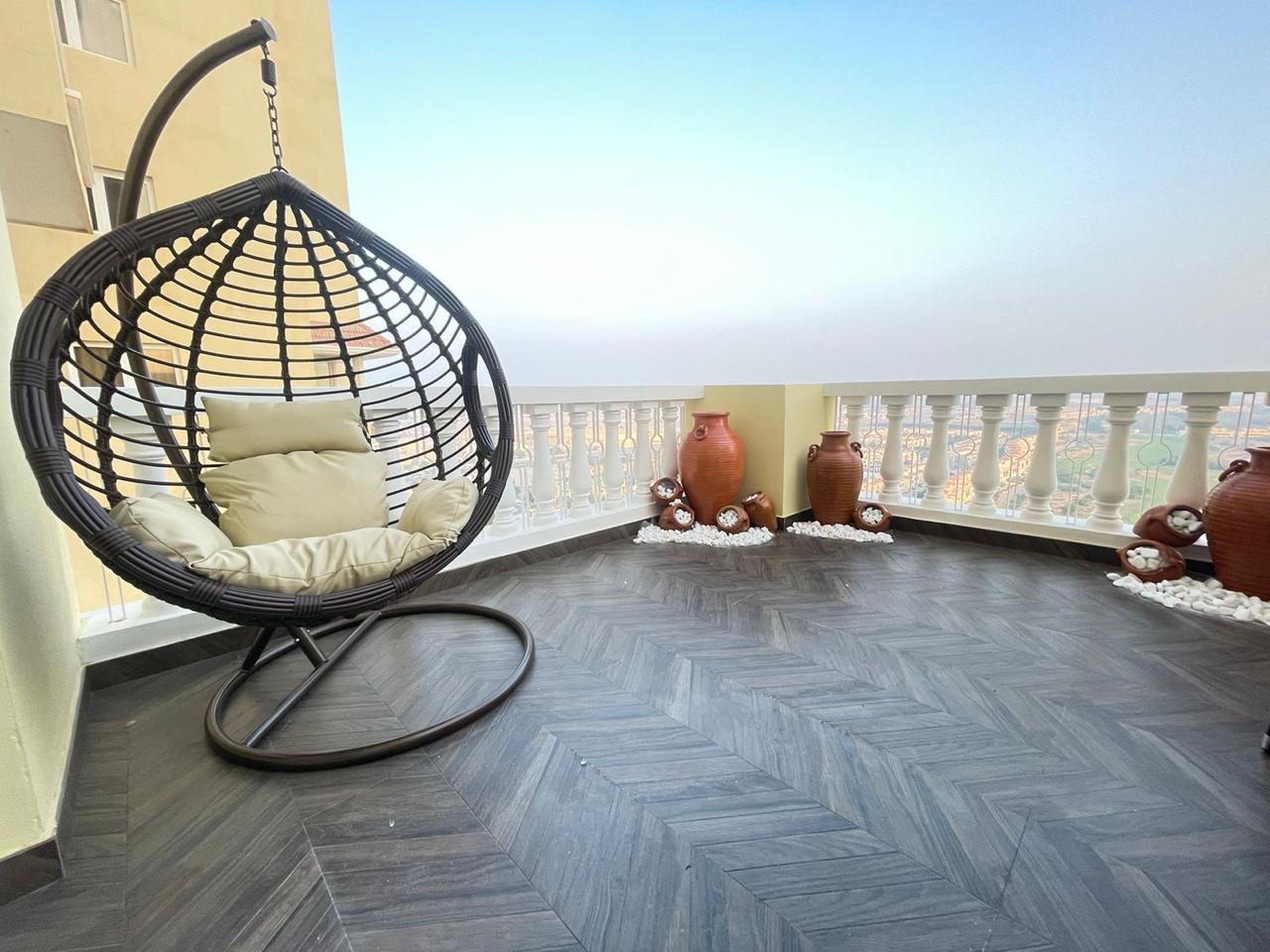 Studio Apartment | Huge Balcony | Golf & Lagoon Views – Al Hamra Village