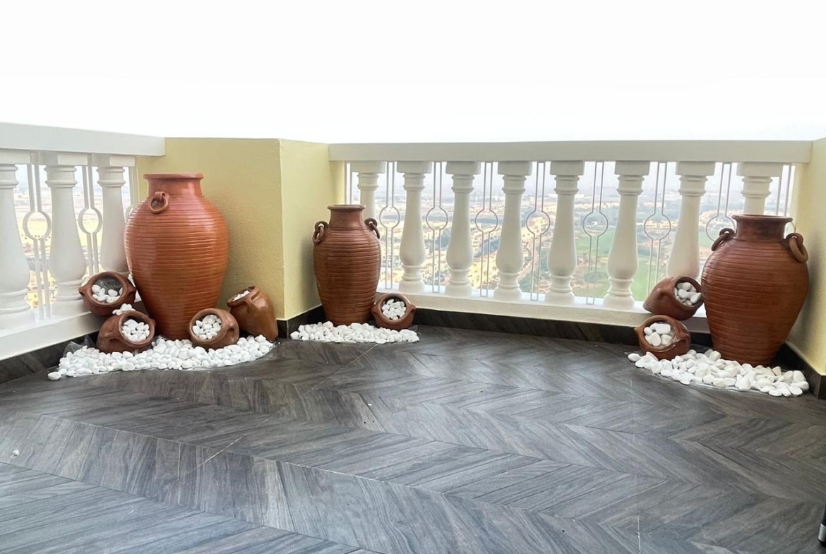Studio Apartment | Huge Balcony | Golf & Lagoon Views – Al Hamra Village