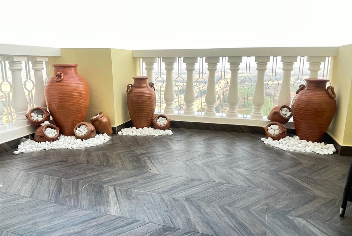 Studio Apartment | Huge Balcony | Golf & Lagoon Views – Al Hamra Village