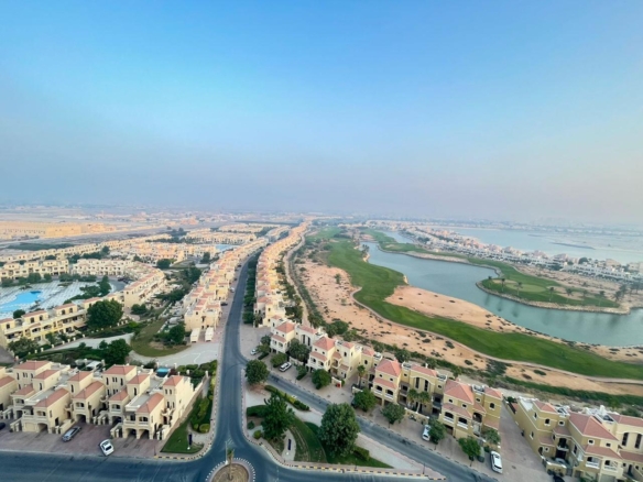 Studio Apartment | Huge Balcony | Golf & Lagoon Views – Al Hamra Village