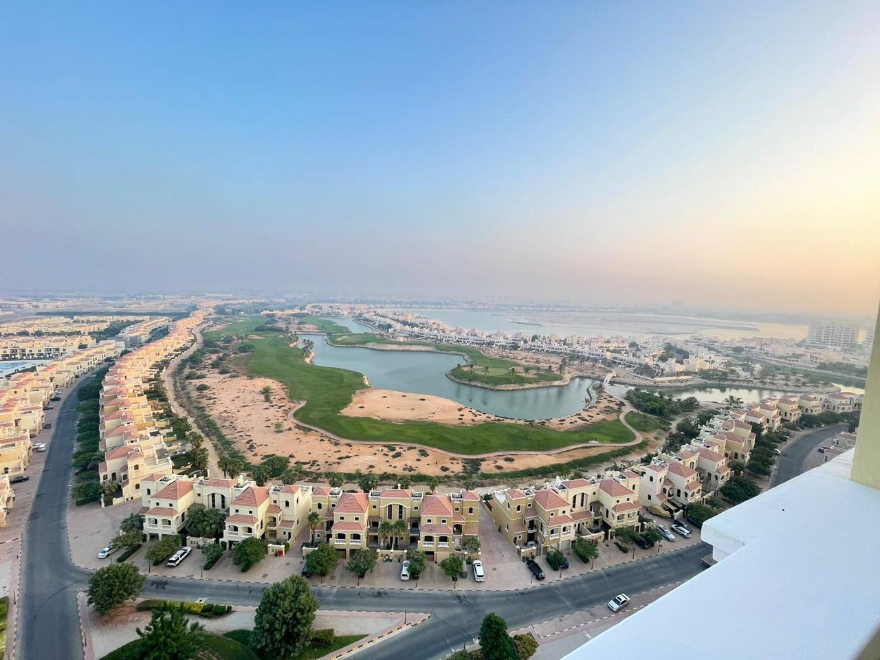 Studio Apartment | Huge Balcony | Golf & Lagoon Views – Al Hamra Village