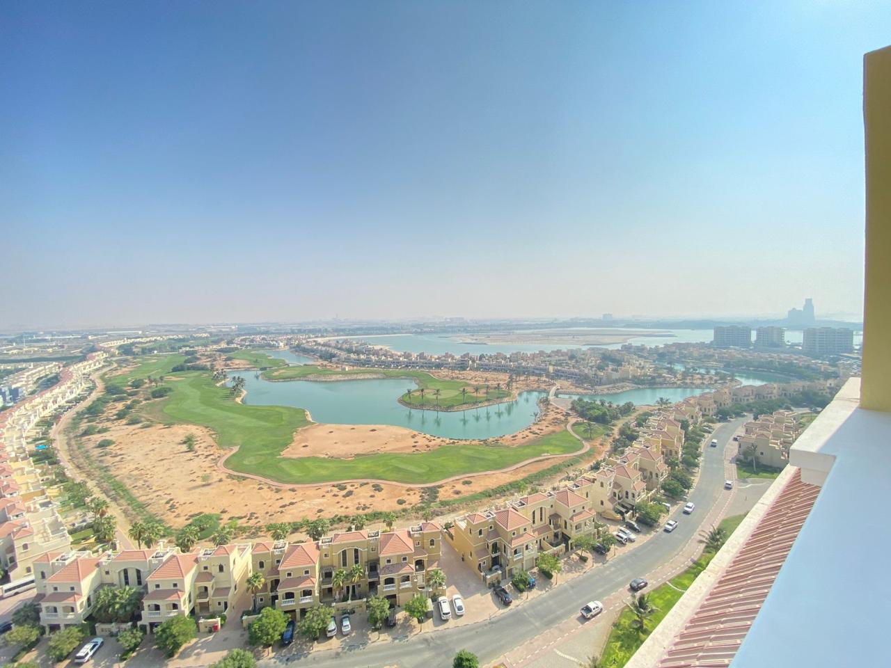 Studio Apartment | Huge Balcony | Golf & Lagoon Views – Al Hamra Village