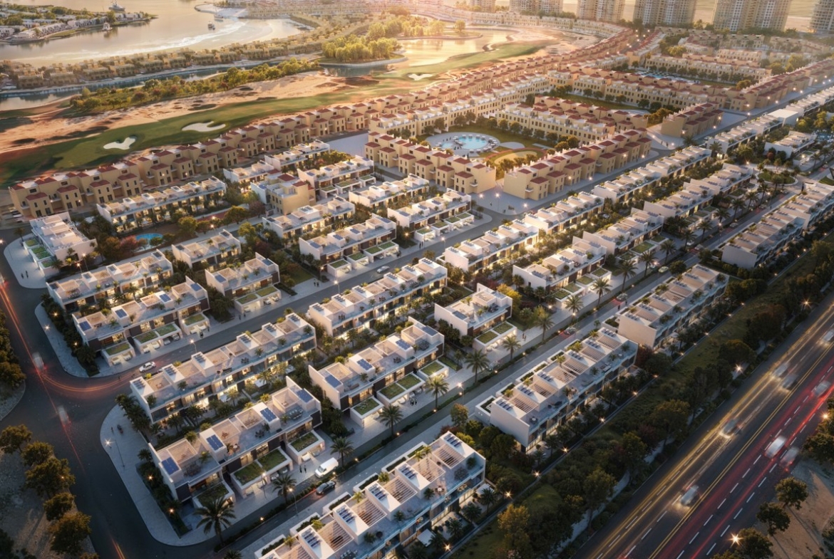 Aila Homes master community in Al Hamra Village
