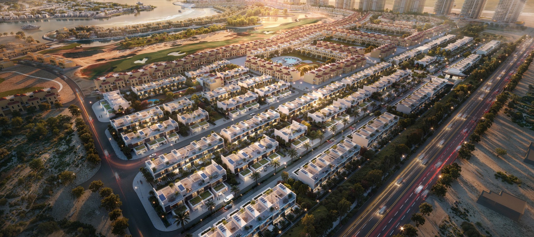 Aila Homes master community in Al Hamra Village