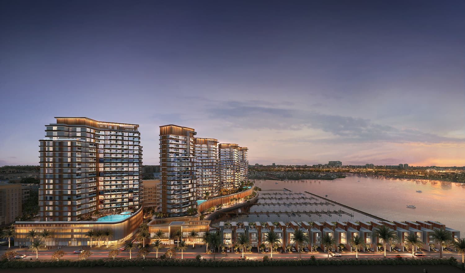 Al Hamra Waterfront residences in Al Hamra Village