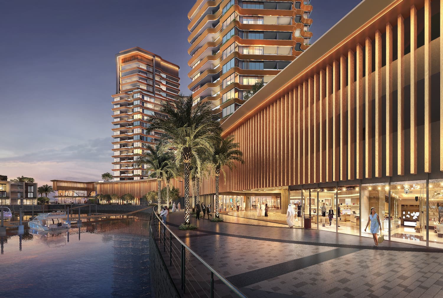 Promenade at Al Hamra Waterfront in Al Hamra Village