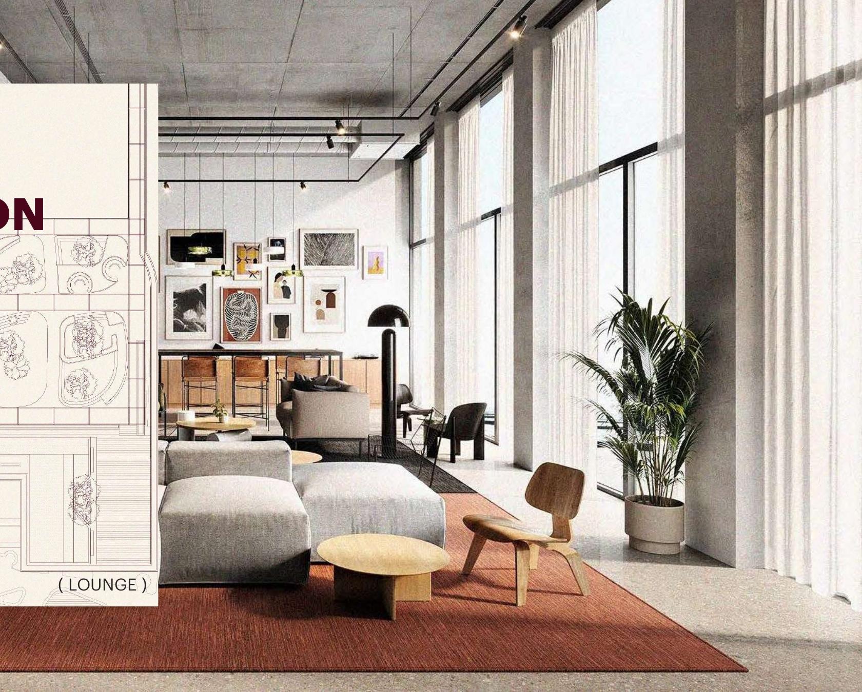 ENTA creative residence interior ENTA Mina design-led apartment living and workspace interior