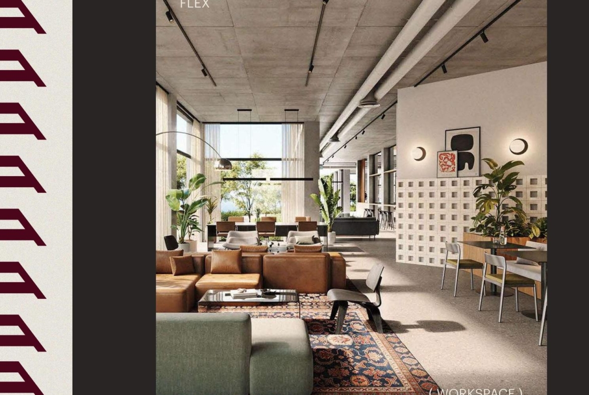 ENTA Mina residents lounge and shared social interior