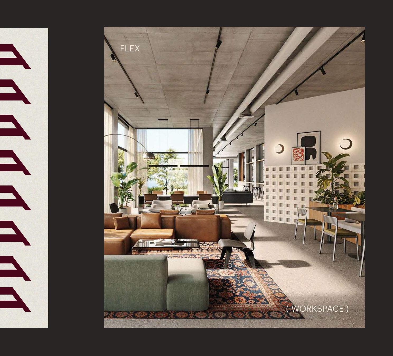 ENTA residents lounge ENTA Mina residents lounge and shared social interior