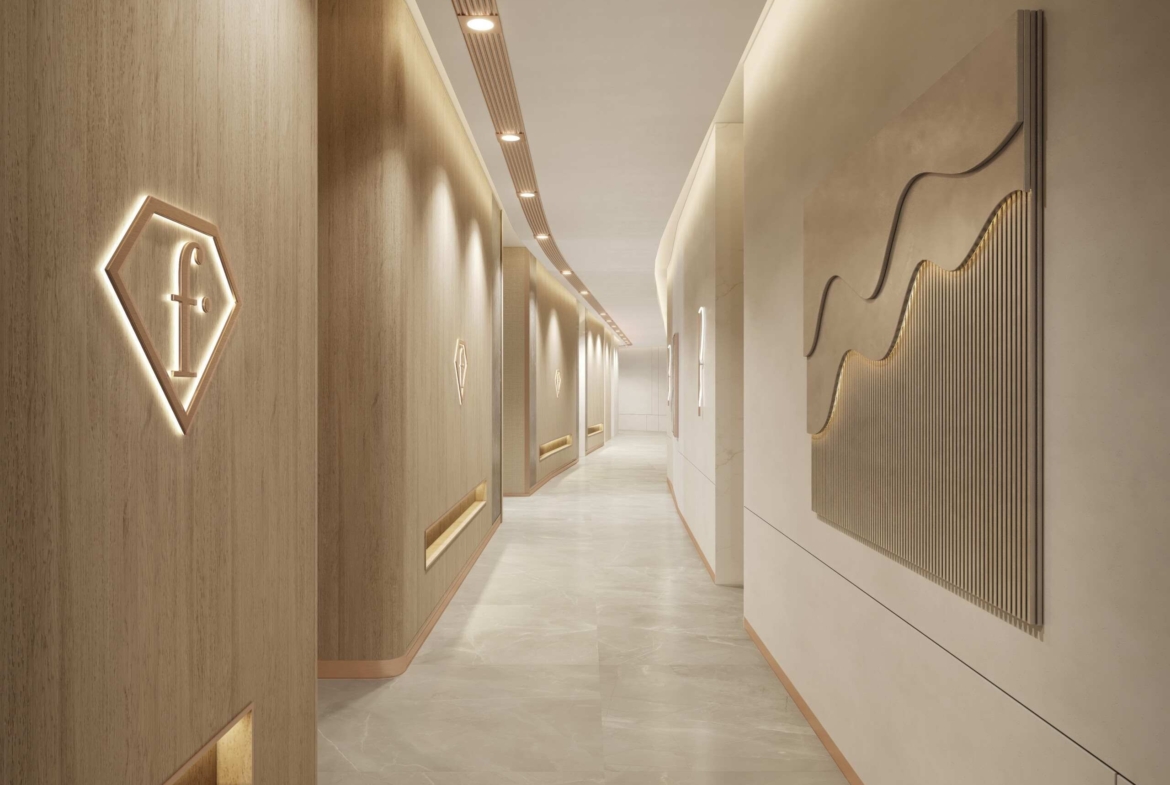FashionTV Acacia residential corridor interior