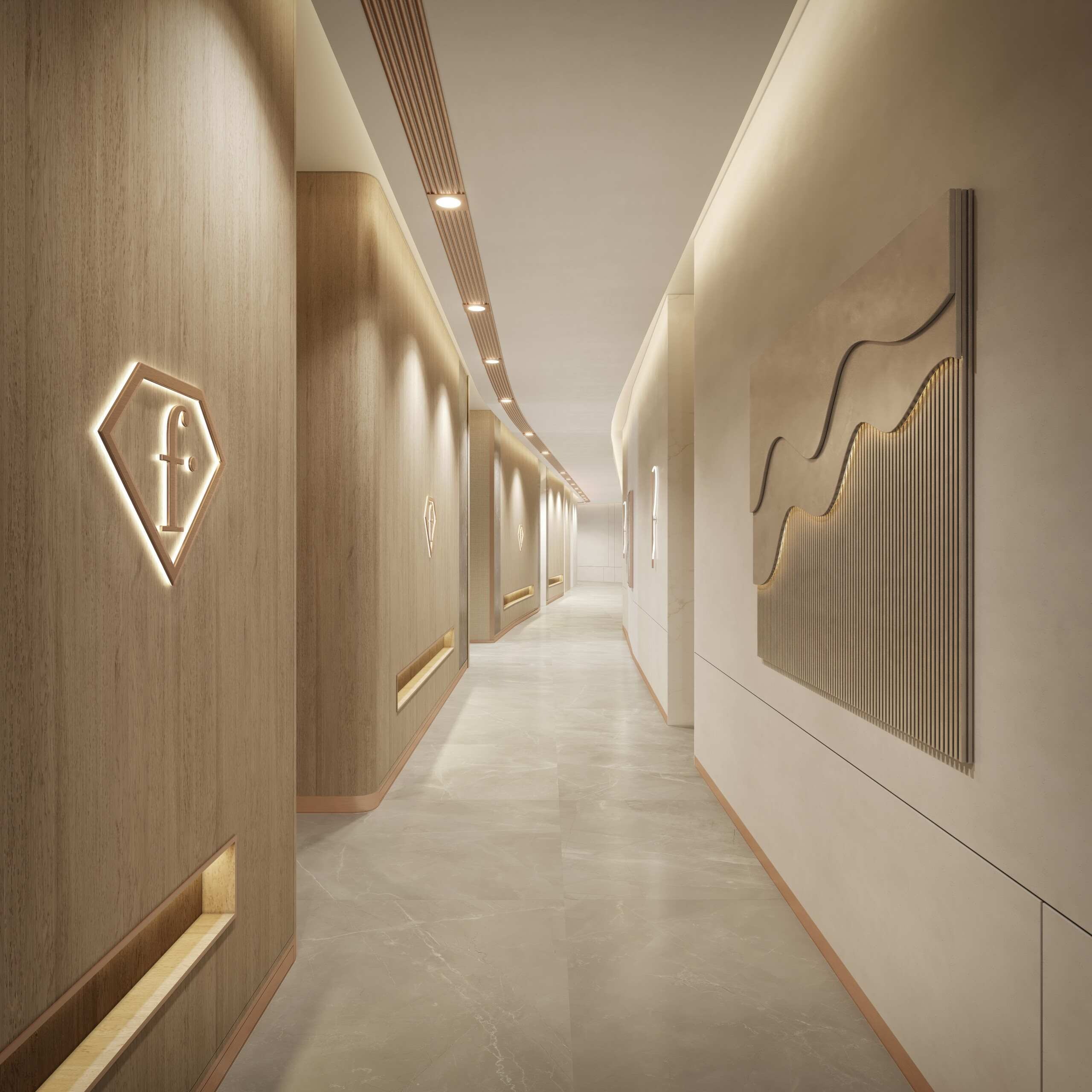 FashionTV Acacia residential corridor interior
