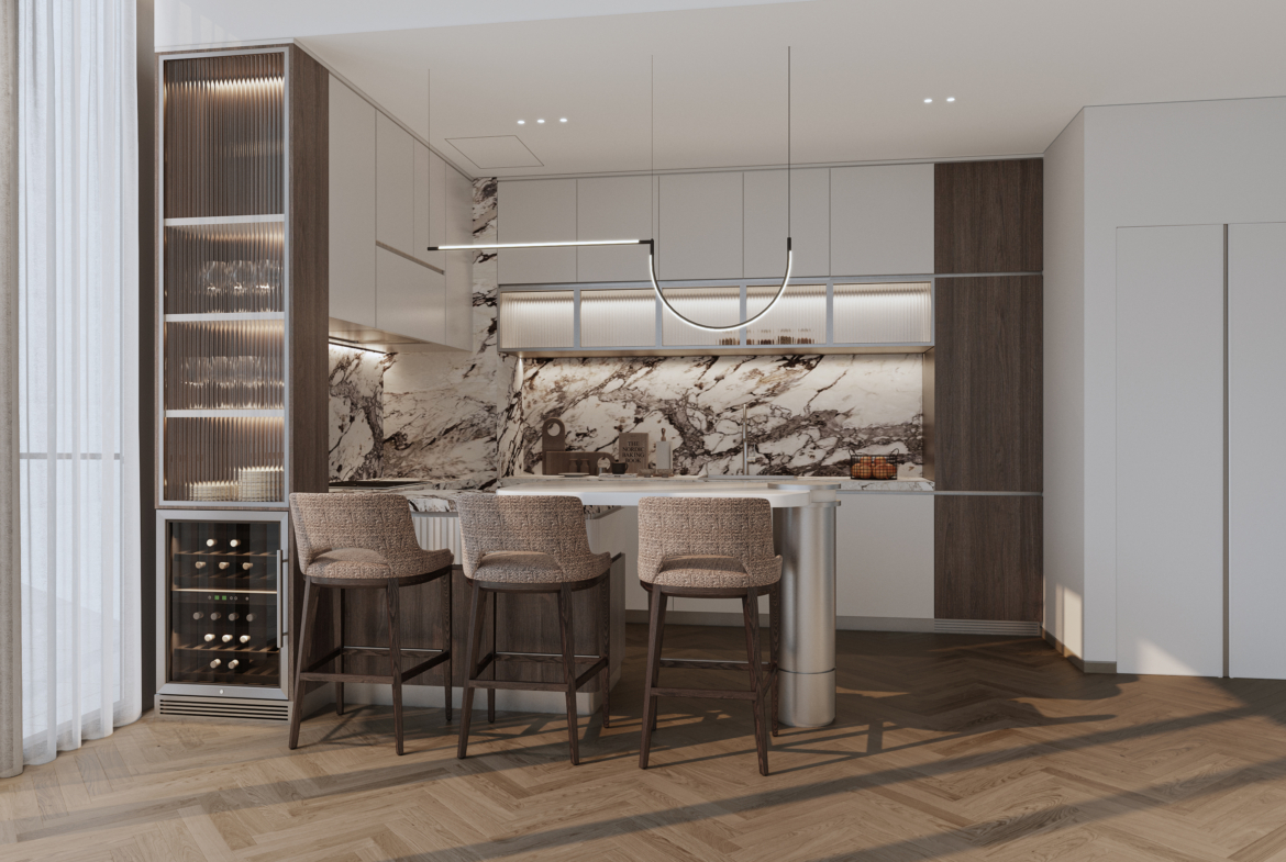 Fortune Bay Residences kitchen interior