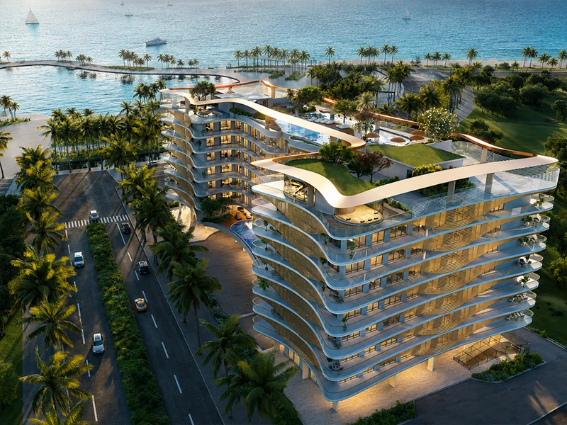 1-Bedroom Apartment at Jacob & Co. Residences — Al Marjan Island