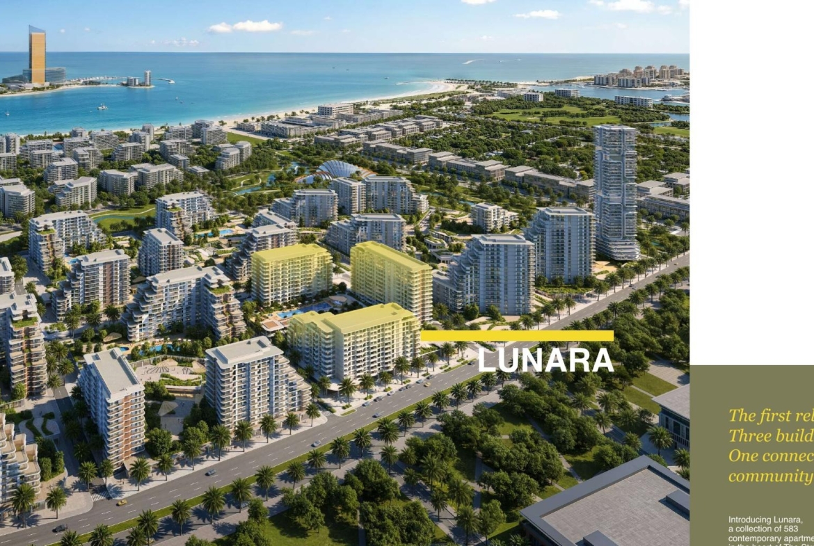 Lunara premium residence lounge and dining interior