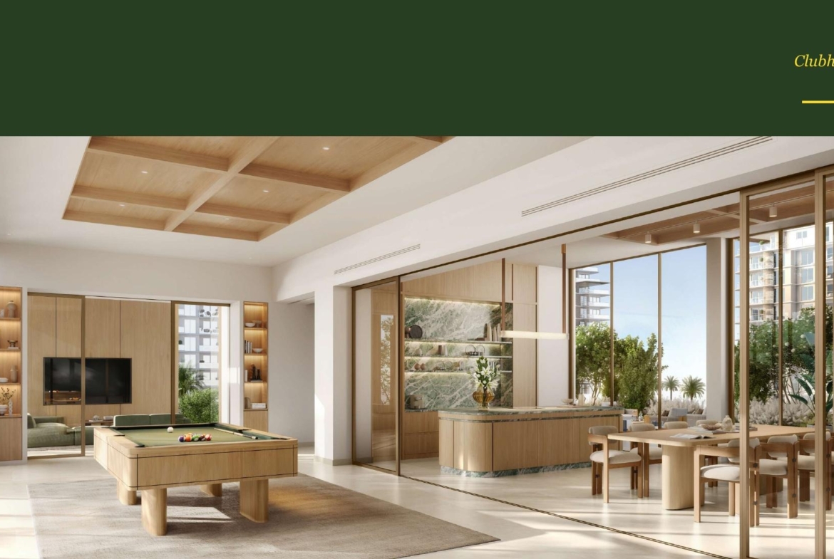 Lunara clubhouse exterior and landscaped common area