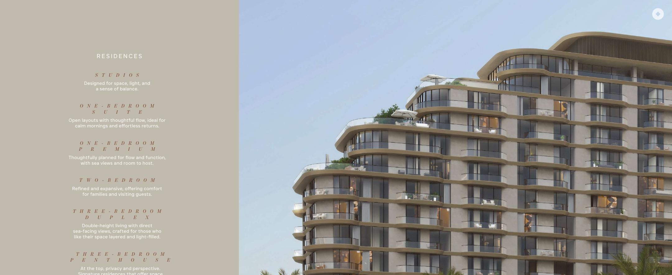 Mirasol II tower exterior Mirasol II contemporary residential tower exterior