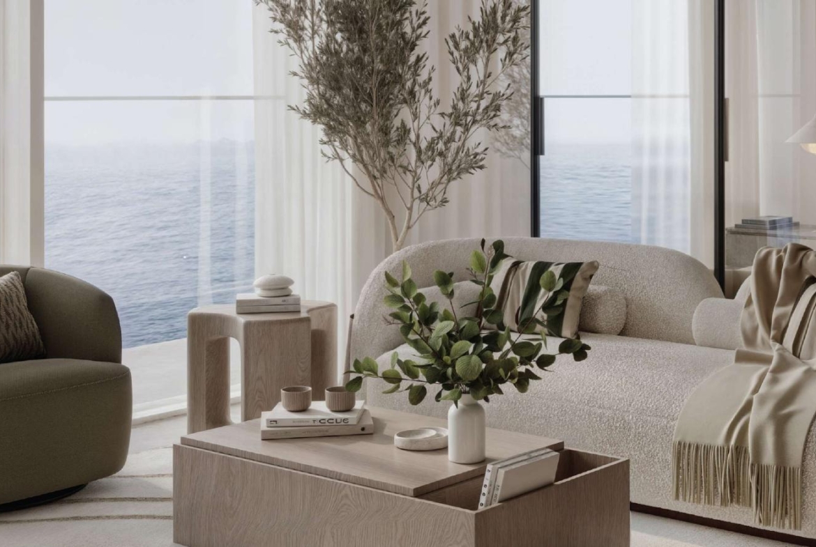 Mirasol II residence reception and arrival lobby