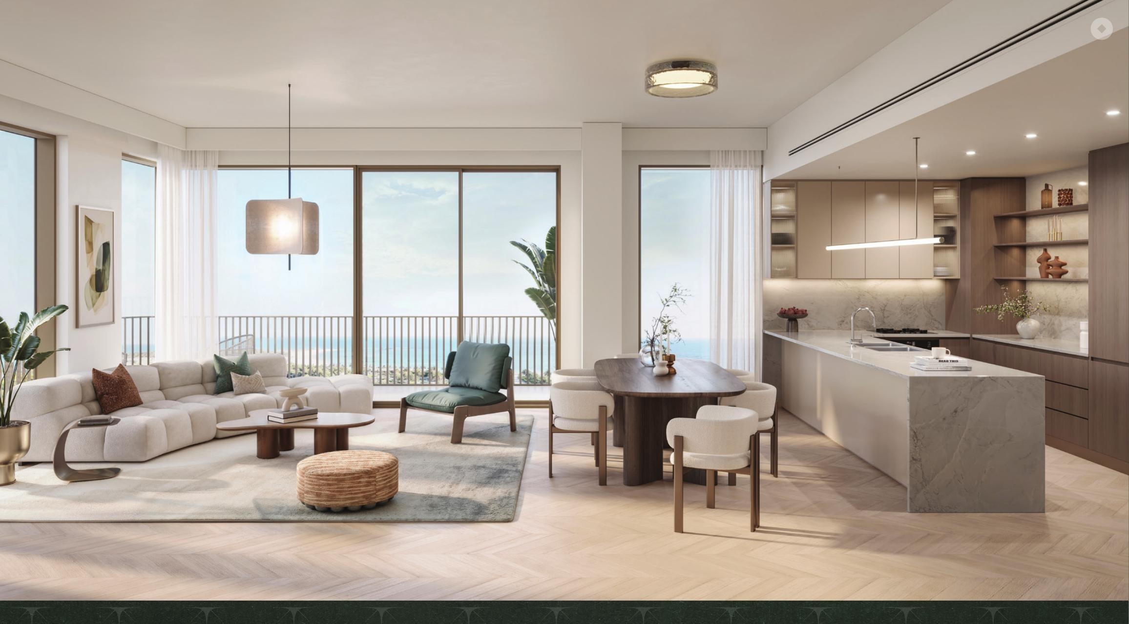 nura-11-open-plan-living Nura Residences at Downtown Mina, Ras Al Khaimah