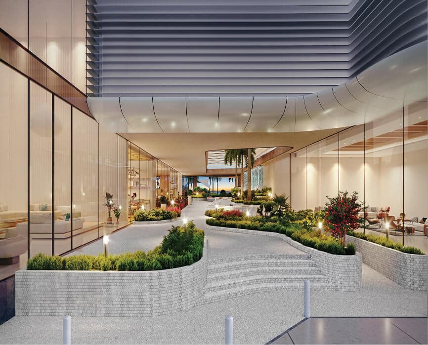 Trio Isle residence interior