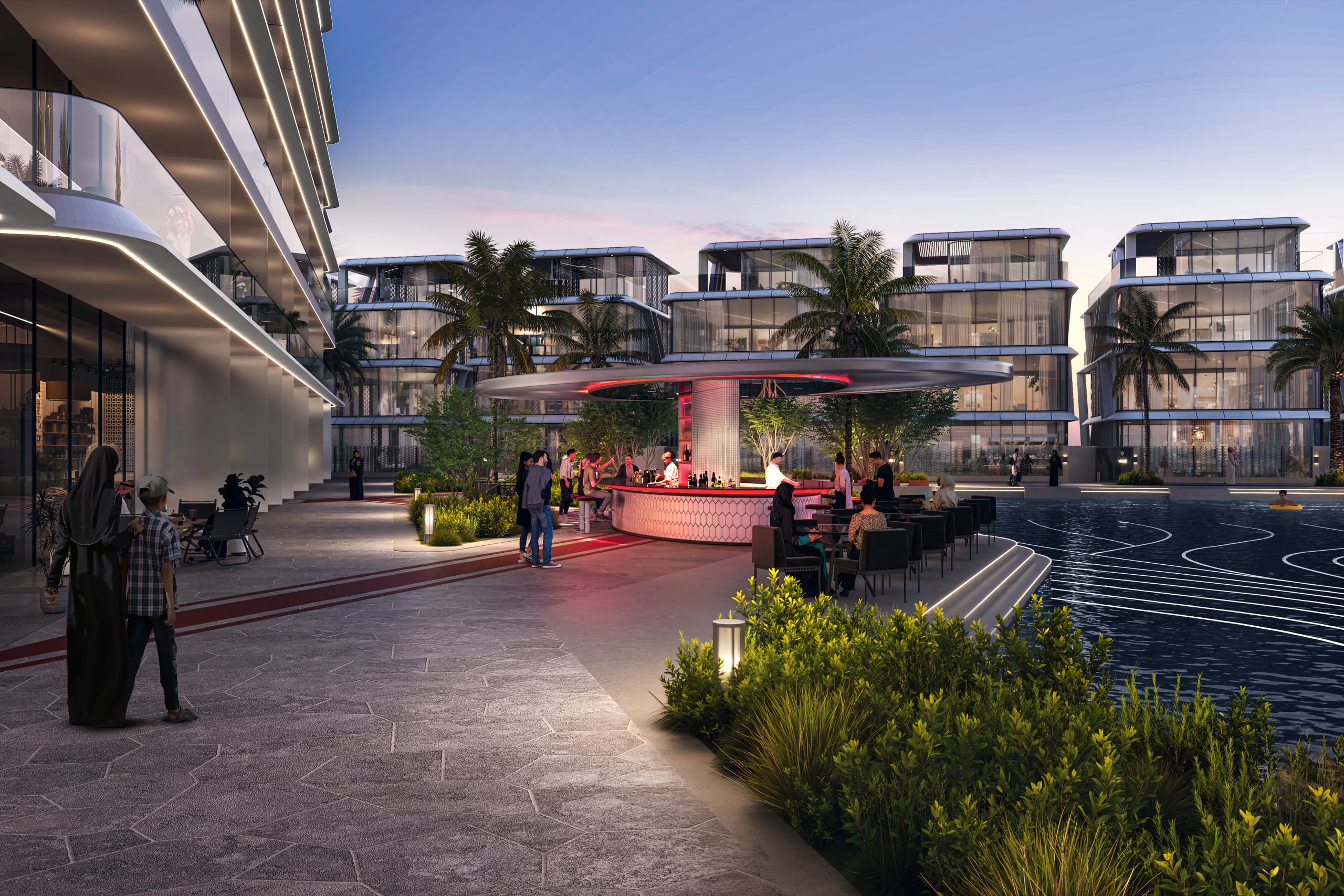 1 Bedroom Apartment — Tonino LamborghiniResidences by BNW, Al Marjan Island