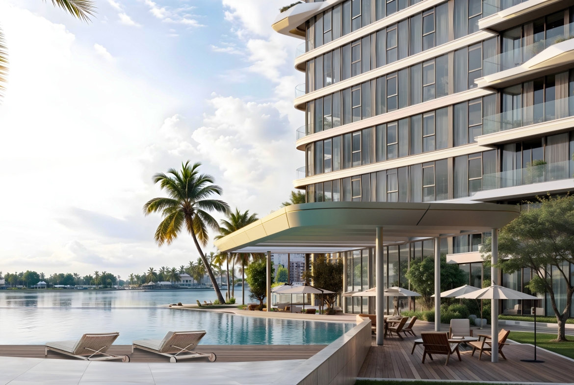 Costa Mare ground-floor swimming pool