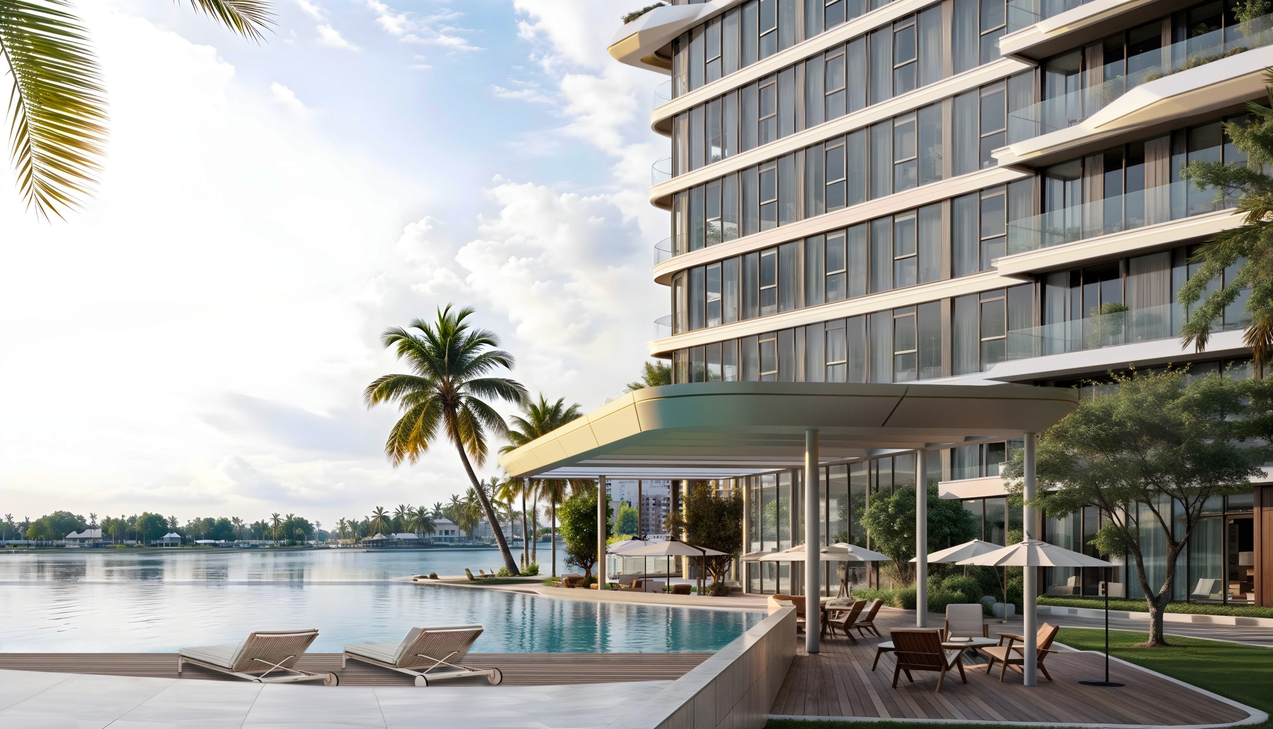 Costa Mare ground-floor swimming pool