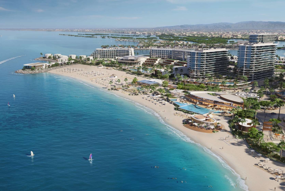 Mina Al Arab waterfront and beach near Beach House at Bay Residences